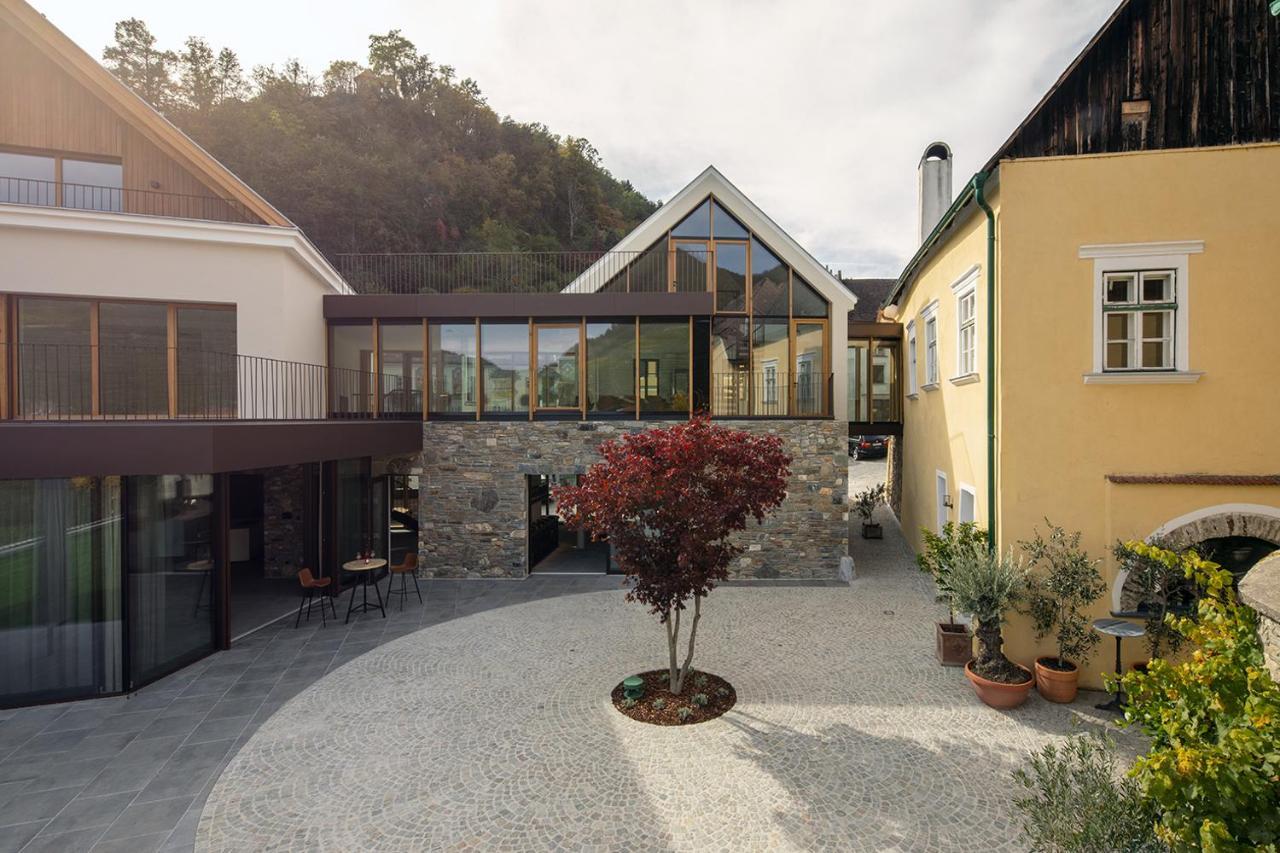 Weingut Fj Gritsch Mauritiushof Apartments Spitz an der Donau Dış mekan fotoğraf